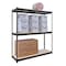 Hallowell Boltless Shelving Unit, 24"D x 72"W x 84"H, 3 Shelves, Steel DRHC722484-3S-P-ME - alternate 2