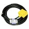 Southwire Extension Cord, 50ft, 12/4, 20A, SOW, Black 1011 - alternate 1