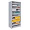 Hallowell Metal Antimicrobial Shelving Unit, 24"D x 36"W x 87"H, 11 Shelves, Steel 452C-24PL-AM - alternate 2