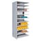 Hallowell Metal Antimicrobial Shelving, 24"D x 36"W x 87"H, 11 Shelves, Steel A452C-24PL-AM - alternate 2
