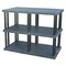 Structural Plastics Freestanding Plastic Shelving, Open Style, 36 in D, 66 in W, 51 in H, 3 Shelves, Black ST6636x3 - alternate 1