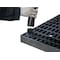 Structural Plastics Freestanding Plastic Shelving, Open Style, 24 in D, 36 in W, 27 in H, 2 Shelves, Black ST3624B - alternate 4