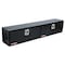 Weather Guard Truck Box, Topside, Aluminum, 90-1/4"W, Black, 11.1 cu. ft. 390-5-02 - alternate 1