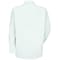 Red Kap Men's Long Sleeve Pocketless Work Shirt, Cotton/Polyester, Snap, No Pocket(s), White, M SP16WH LN M - alternate 2