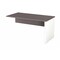 Connexion Return Shell Return Table, Slate/Sandstone, 29.8" D X 30.4" H, 59-1/2" W X Melamine, Slate/Sandstone 93812-1159 - alternate 1