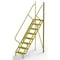 Tri-Arc 122 in Overall H, Ladder, Steel, 8 Steps, Yellow Powder Coated Finish, 1,000 lb Load Capacity UCL5008246 - alternate 1