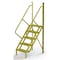 Tri-Arc 92 in Overall H, Ladder, Steel, 5 Steps, Yellow Powder Coated Finish, 1,000 lb Load Capacity UCL5005242 - alternate 1