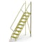 Tri-Arc 132 in Overall H, Ladder, Steel, 9 Steps, Yellow Powder Coated Finish, 1,000 lb Load Capacity UCL5009242 - alternate 1