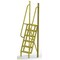 Tri-Arc 102 in Overall H, Ladder, Steel, 6 Steps, Yellow Powder Coated Finish, 1,000 lb Load Capacity UCL7506246 - alternate 1