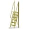 Tri-Arc 102 in Overall H, Ladder, Steel, 6 Steps, Yellow Powder Coated Finish, 1,000 lb Load Capacity UCL7506242 - alternate 1