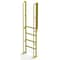 Tri-Arc 92 in Overall H, Ladder, Steel, 5 Steps, Yellow Powder Coated Finish, 1,000 lb Load Capacity UCL9005246 - alternate 1