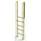 Tri-Arc 102 in Overall H, Ladder, Steel, 6 Steps, Yellow Powder Coated Finish, 1,000 lb Load Capacity UCL9006246 - alternate 1