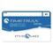 Pyramid Swipe Card, Blue/White, PK50 41304 - alternate 1