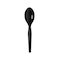 Dixie Disposable Spoon, Black, Medium Weight, PK1000 TM517 - alternate 1