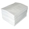 Brady Sorbent Pad, 26 gal, 15 in x 19 in, Oil, White, 100 PK MXO1000 - alternate 1