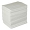 Brady Sorbent Pad, 34 gal, 15 in x 17 in, Oil, White, 200 PK BPO200 - alternate 1