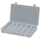Durham Mfg Compartment Box with 6 compartments, Plastic, 1 3/4 in H x 10-13/16 in W SP6-CLEAR - alternate 1