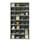 Durham Mfg Pigeonhole Bin Unit, 33.75 in W x 12 in D x 64.5 in H, 32 Compartments, Gray, Steel 725-95 - alternate 2