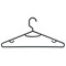 Honey-Can-Do Recycled Hanger, Black, PK15 HNG-01520 - alternate 1