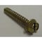 Zoro Select Con-Sert Screws Masonry Screw, 1/4" Dia., Hex, 2 in L, Carbon Steel Yellow Zinc, 100 PK 14200HS - alternate 3