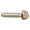 Zoro Select Con-Sert Screws Masonry Screw, 1/4" Dia., Flat, 3 1/2 in L, Carbon Steel Yellow Zinc, 100 PK 14312PS - alternate 2