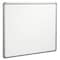 Mooreco Dry Erase Board, Steel, 48 in, 96 in, Aluminum Frame, White, Gloss 219PH - alternate 1