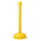 Zoro Select Barrier Post, Polyethylene, 41 in Height, Yellow 6 PK 92121 - alternate 1