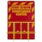 Brady Right to Know Center, Right-To-Know Compliance Center, polystyrene, 14 in W, 20 in H 2010NB - alternate 1