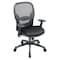Office Star Executive Chair Managers Chair, Adjustable Arms, 18-3/4" to 22-3/4" Height, Mesh, Black 2300 - alternate 1