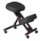 Office Star Knee Chair Knee Desk Chair, No Arms, 22" to 25" Height, Fabric, Gray KCW773 - alternate 1