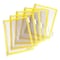 Tarifold Pivoting Pockets, Yellow, PK10 P040 - alternate 1