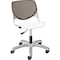 Kfi Task Chair, 15-1/2" to 20", Brownstone, White TK2300-BP18-SP08 - alternate 1