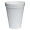 Dart Disposable Cup, Hot/Cold, Foam, 12 oz, White, PK1000 12J12 - alternate 1