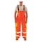 Tingley Hi-Visibility Rain Bib Overall, Polyester/Polyurethane, 29 in Inseam, 36 in to 38 in Waist, M O24129 - alternate 1