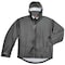 Tingley Stormflex Rain Jacket w/Hood/Pockets, Stretch, Black, L J67113 - alternate 2