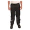 Tingley Rain Pants, Polyurethane, 28 in Inseam, Drawstring Closure, Black, Size S P67013 - alternate 1