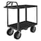 Zoro Select Instrument Cart with Flush Metal Shelves, Steel, 1,200 lb Load Capacity, 2 Shelves, 48 in L RICE-3036-2-8SPN-95 - alternate 1