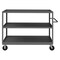 Zoro Select Utility Cart with Lipped Metal Shelves, Steel, 3,000 lb Load Capacity, 3 Shelves, 66 1/2 in L RSC-366048-3-3K-6PH-95 - alternate 1