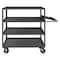 Zoro Select Order-Picking Utility Cart with Lipped Metal Shelves, Steel, 3,000 lb Load Capacity, 4 Shelves OPC-244860-4-6PH-95 - alternate 1