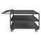 Zoro Select Order-Picking Utility Cart with Lipped Metal Shelves, Steel, 1,200 lb Load Capacity, 3 Shelves OPC-3072-3-95 - alternate 1