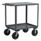 Jamco Utility Cart with Lipped & Flush Metal Shelves, Steel, 4,800 lb Load Capacity, 2 Shelves, 54 in L SD248P800GP - alternate 1