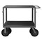 Zoro Select Instrument Cart with Flush Metal Shelves, Steel, 1,200 lb Load Capacity, 2 Shelves, 66 1/2 in L IC24368SPN95 - alternate 1