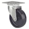 Zoro Select Plate Caster, Swivel, Nyln, 5 in, 330 lb, Blk TSSV 125 BN0S - alternate 1