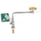 Haws Plumbed Eyewash, Counter Mount, Plumbed, 10 in H., 17 in W 7612LH - alternate 1