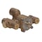 Haws Emergency Mixing Valve, Brass, Yellow, For Use With, Eyewashes, Showers 9201H - alternate 2