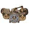 Haws Emergency Mixing Valve, Brass, Yellow, For Use With, Eyewashes, Showers TWBS.HF - alternate 11