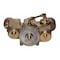 Haws Emergency Mixing Valve, Brass, Yellow, For Use With, Eyewashes, Showers TWBS.HF - alternate 1