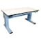 Pro-Line Electric Workbenches, ESD Laminate, 30" W, 30-1/2" to 46-1/2" Height, 1000 lb., Cantilever MVSII7230C-L14 - alternate 1