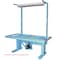 Pro-Line Electric Workbench, Steel, 72 in W, 24-1/2 in to 40-1/2 in Height, 600 lb, Cantilever EWH7236-L14 - alternate 2