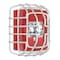 Safety Technology International Wire Cage, Steel, Flush Mount, 6 1/8 in W x 7 3/8 in H x 3 3/8 in D, White STI-9705 - alternate 1